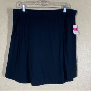 Fresh Produce Black Solid Avery Skirt